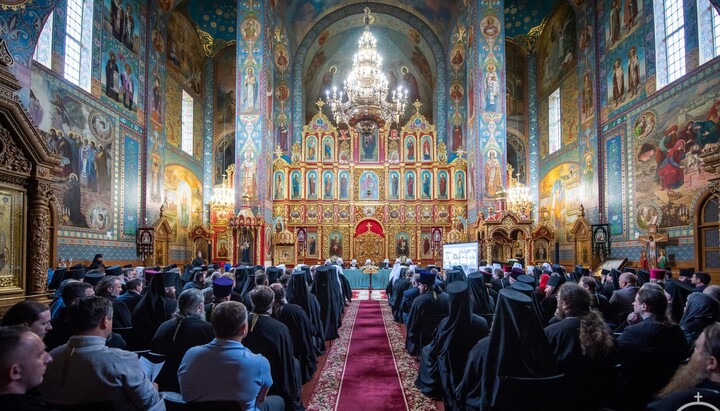 Собор УПЦ у Феофанії. Фото: прес-служба УПЦ