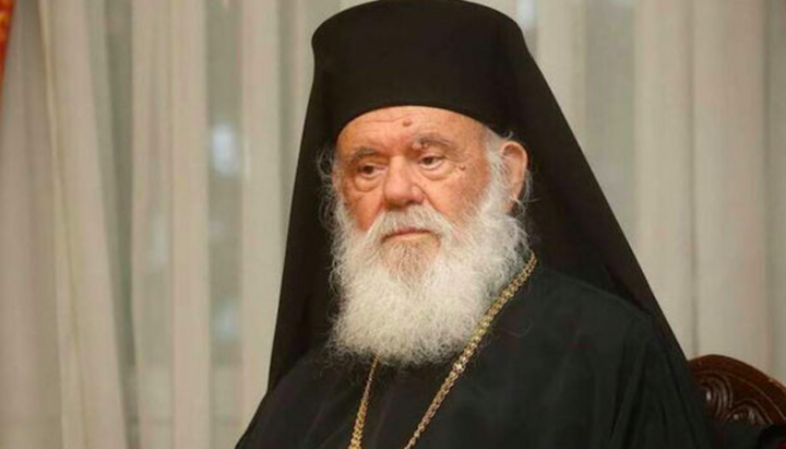 Αρχιεπίσκοπος Αθηνών και πάσης Ελλάδος Ιερώνυμος. Φωτογραφία: FrontPage
