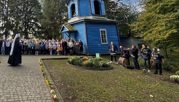 Зінкевич і духовий оркестр. Фото: ПЦУ