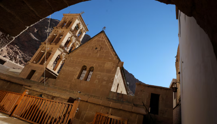 The Monastery of Saint Catherine on Mount Sinai. Photo: reuters.com