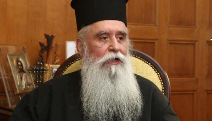 New Archbishop of Sinai, Pharan, and Raithu Symeon. Photo: orthodoxia news agency