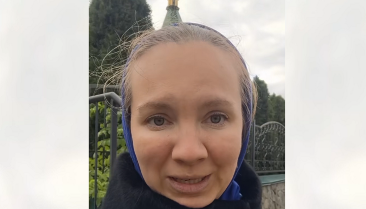 Maica Ekaterina din Poltava. Foto: Captură de ecran video @matushka_katerina