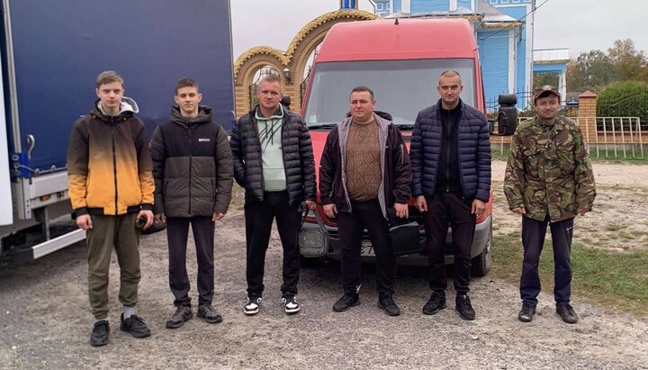 Волынские волонтеры. Фото: ФБ епархии