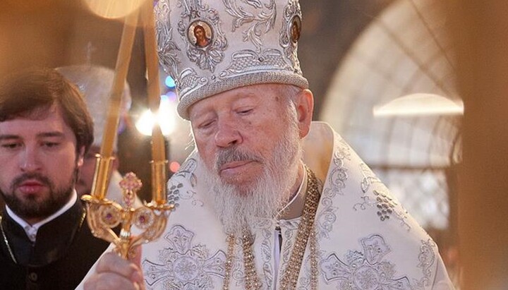 Митрополит Владимир (Сабодан). Фото: пресс-служба УПЦ