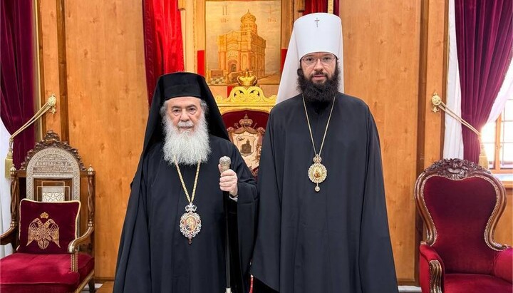 Патриарх Феофил и митрополит Антоний. Фото: сайт ОВЦС МП