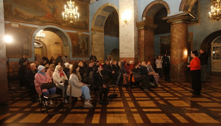 Презентация культурологического журнала в Преображенском соборе. Фото: