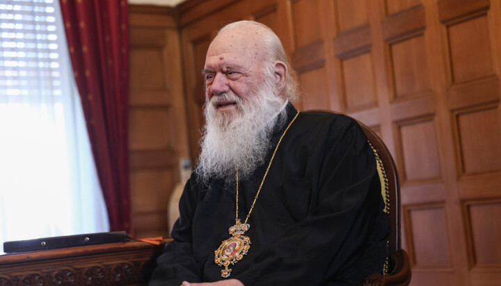 Архиепископ Афинский и всея Эллады Иероним. Фото: Orthodoxia news agency