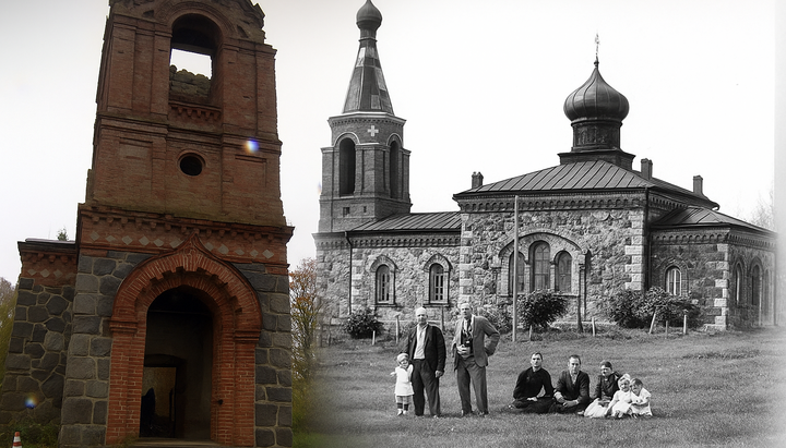 Храм святого Николая в Эстонии: исторический вид и сегодняшнее состояние. Фото: скриншот видео