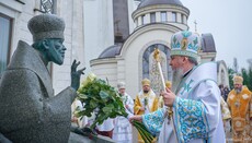 Ο Ντουμένκο δήλωσε ότι ο μακαριστός προκαθήμενος της Ουκρανικής Ορθόδοξης Εκκλησίας υποστήριζε τη δημιουργία της ΠΟΕ.