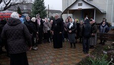 Η ΠЦУ στην Τομάσπολη απαιτεί πρόσβαση στον ναό, που ανήκει στην Ουκρανική Ορθόδοξη Εκκλησία (УПЦ)