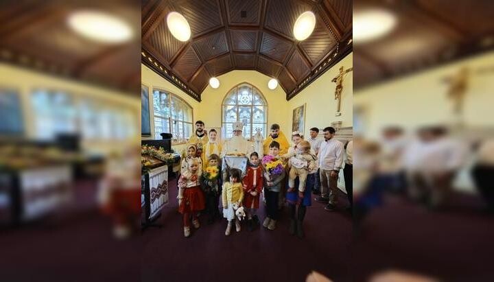 Епископ Боярский Вениамин на престольном празднике общины УПЦ в г. Леттеркенни. Фото: ОВЦС УПЦ