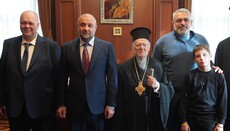 Despre acordarea premiului în Patriarhia Constantinopolului șefului OPG