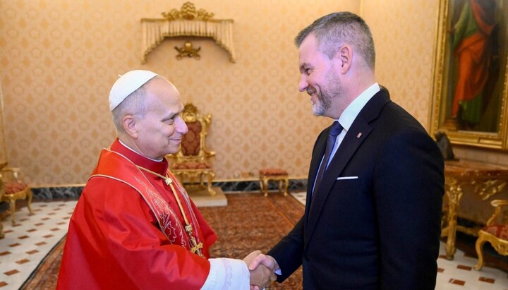 Pope Leo XIV received the President of Slovakia, Peter Pellegrini, in the Vatican. Photo: vaticannews