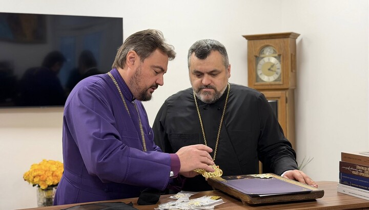 Чешский епископ принял в своей резиденции Драбинко