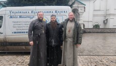 Киевская епархия УПЦ передала 12 тонн помощи воинам ВСУ и мирным жителям