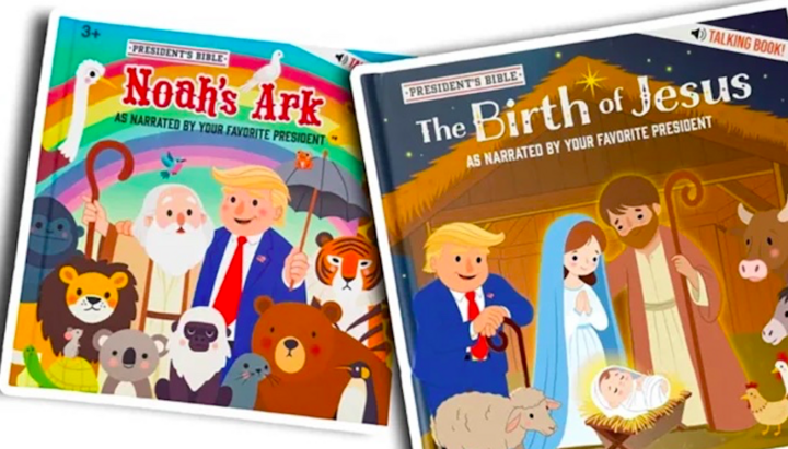 Στις ΗΠΑ κυκλοφόρησαν παιδική Βίβλο με αφήγηση από Τεχνητή Νοημοσύνη με τη φωνή του Ντόναλντ Τραμπ.