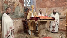 Ο Μαυροβούνιος Μητροπολίτης Ιωαννίκιος τέλεσε θεία λειτουργία στο Κοσσυφοπέδιο