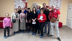 Ιερείς και πιστοί της Κιροβογκραντσκής επαρχίας έγιναν αιμοδότες