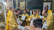 В Николаевском храме поселка Брацлав освятили новый престол