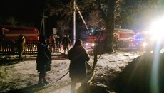 În Nichegovka a ars biserica temporară a comunității prigonite a Bisericii Ortodoxe Ucrainene (UOC).