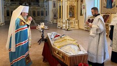 У Херсоні митрополит Іоанн відспівав загиблого від удару дрона священика УПЦ