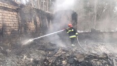 У Зарічному Дніпропетровської області згорів храм УПЦ
