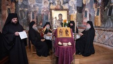 Στη μονή Χιλανδαρίου στο Άγιον Όρος τίμησαν τη μνήμη του ιδρυτή – του Αγίου Σάββα του Σέρβου