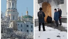 Заповедник срезал замки на двух храмах Нижней лавры