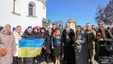 Думенко провел религиозные мероприятия в Теплом храме Лавре