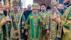 Блаженнейший: Преподобные отцы видели в пещерах Лавры Фаворский свет