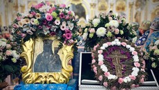 В Браиловском монастыре почтили чудотворный образ Богородицы