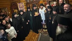 У Хустській єпархії УПЦ здійснили постриг нового монаха