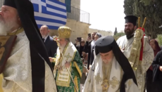 В Вифании Иерусалимский Патриарх возглавил празднование Лазаревой субботы