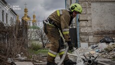 На території Верхньої лаври сталася пожежа