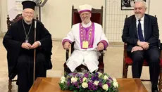 Патриарх Варфоломей посетил синагогу Стамбула и поздравил иудеев с Песахом