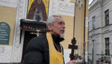 У страха нет власти там, где есть вера во Христа, – проповедь возле Лавры