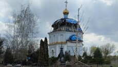 В Мирнограде от обстрела пострадала часовня УПЦ