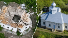 В Улановом на Сумщине из-за обстрела разрушен храм УПЦ