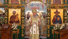 В Киеве Блаженнейший возглавил Литургию в День Святого Духа