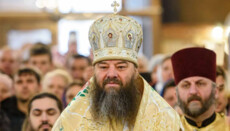 Metropolitan Longin thanked Groza for choosing a UOC church for the baptism