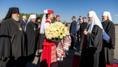Patriarch Kirill arrives in Belarus