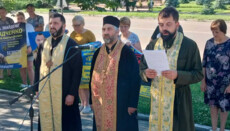 Head of the 'Belarusian Autocephalous Church' prayed in Pyriatyn with the OCU