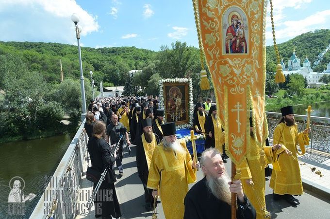 Свято-Успенская Святогорская Лавра. Начало Всеукраинского крестного хода. Сергей Рыжков