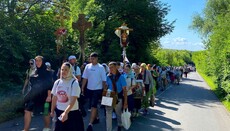 В крестном ходе в Крещатик приняли участие более 5 тысяч верующих УПЦ