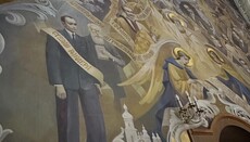 Στο διαδίκτυο εμφανίστηκε τοιχογραφία του Μπαντέρα στον καθεδρικό ναό της UGKC στο Τερνόπολ