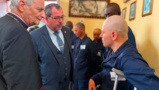 Юраш показал кардиналу Ватикана российских военнопленных 