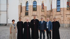Ostapenko Led the Vatican Delegation to the Far Caves of the Kyiv-Pechersk Lavra