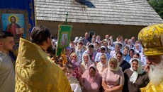 Στο Ζαμπολότιε εκατοντάδες πιστοί διωκόμενης κοινότητας γιόρτασαν την εορτή του ναού
