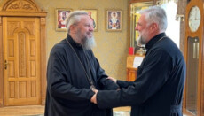A Hierarch of the Serbian Church Visited Sumy to Support the UOC
