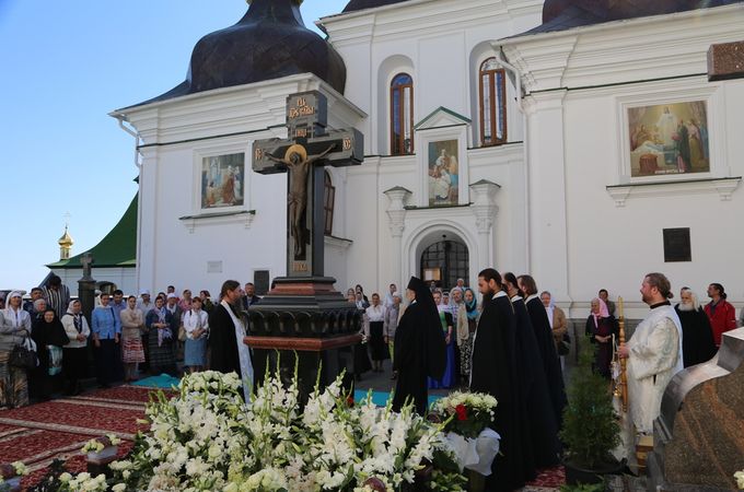 В Киевской Лавре совершили заупокойные богослужения в память двухлетия кончины Митрополита Владимира (Сабодана) (ФОТО)